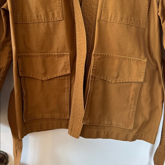 Madewell Tan Kimono Utility Jacket with Belt - Picture 5 of 8